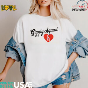 Giggly Squad love LA shirt