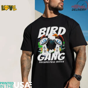 Philadelphia Eagles bird gang 40 22 41 32 score shirt