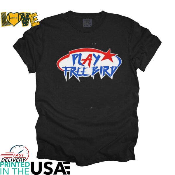 2025 4 Nations Face Off play free bird team USA shirt