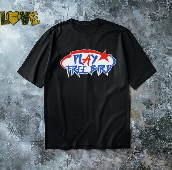 2025 4 Nations Face Off play free bird team USA shirt