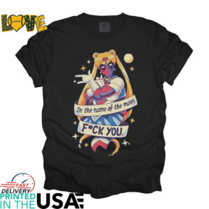 Sailorpool deadpool in the name of the moon fuck you shirt