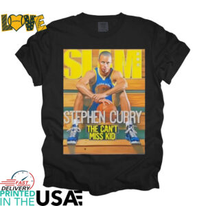 Stephen Curry the can’t miss kid Slam 173 shirt