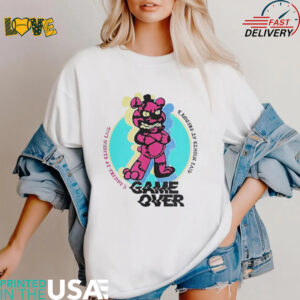 Five nights at Freddy’s game over shirt