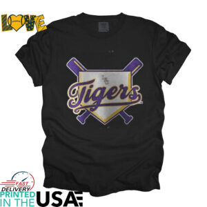 LSU Tigers baseball logo shirt