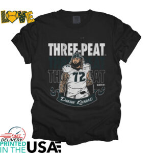 Darian Kinnar Three Peat Shirt Philadelphia shirt