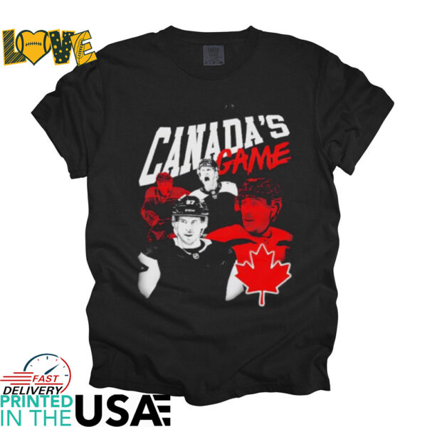 4 Nations Team Canada game starting 4 shirt