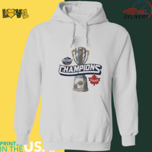 Canada 2025 4 Nations Face Off Champions trophy shirt