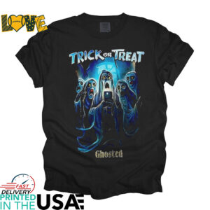 Trick or Treat Ghosted Artwork shirt