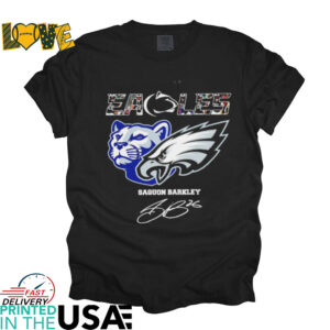 Philadelphia Eagles and Penn State Nittany Lions Saquon Barkley signature shirt