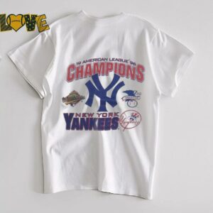 90S Delta 1996 American League Mlb New York Yankees Shirt