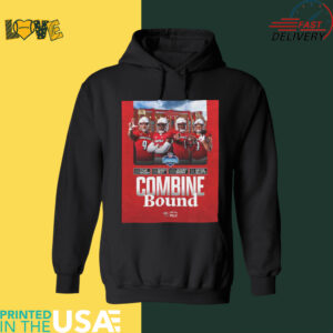 Official Louisville Football 2025 NFL Combine Bound Ashton Gillotte Ja’Corey Brooks Tyler Shough Poster t shirt