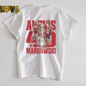 Alexis Markowski 40 Nebraska Cornhuskers Women’s Basketball shirt