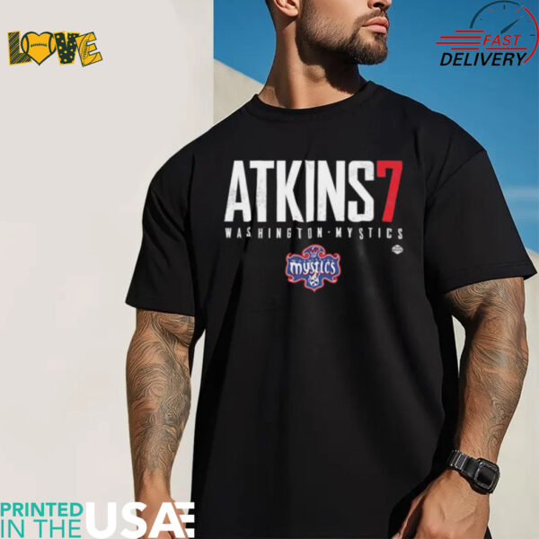 Ariel Atkins #7 Washington Mystics Elite shirt