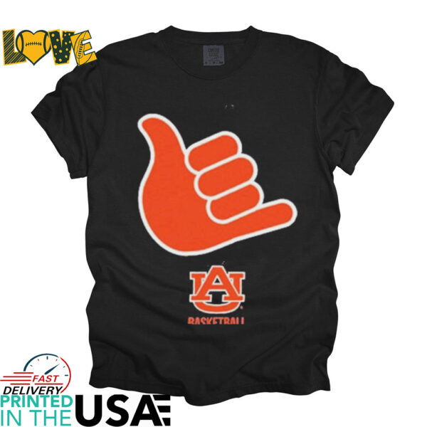 Auburn Tigers Call God Hand Sign T Shirts