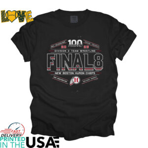 New Boston Huron Chiefs 2025 MHSAA division 2 team wrestling final 8 shirt