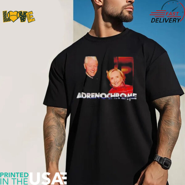 Bill and Hillary Clinton Adrenochrome shirt