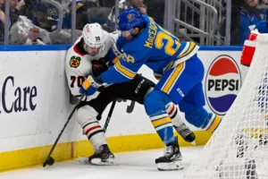 Blues Add Offensive Depth with Springfield Recall