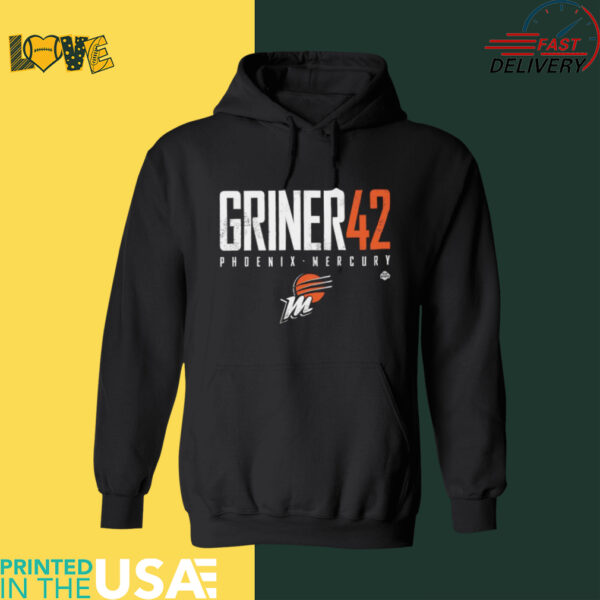 Brittney Griner #42 Phoenix Mercury Basketball Elite shirt