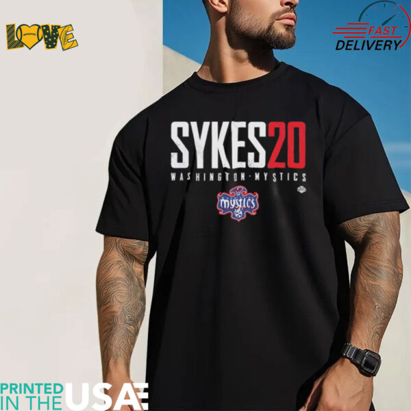 Brittney Sykes #20 Washington Mystics Elite shirt