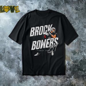 Brock Bowers tight end Las Vegas Raiders shirt