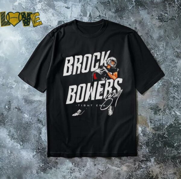 Brock Bowers tight end Las Vegas Raiders shirt