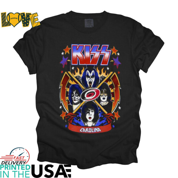 Carolina Hurricanes x KISS Night shirt