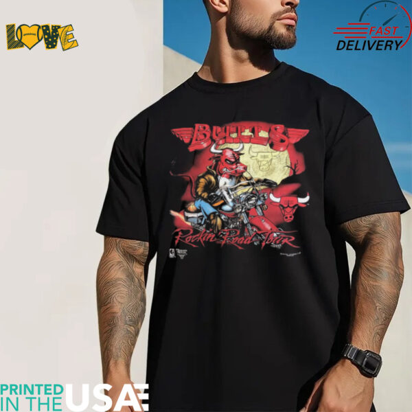 Chicago Bulls Rockin’ Road Trip Graphic T shirt