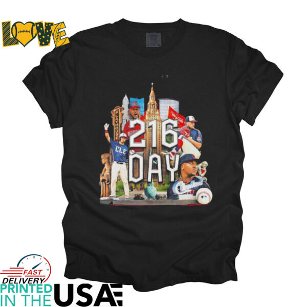 Cleveland Guardians baseball 216 Day shirt