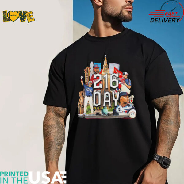 Cleveland Guardians baseball 216 Day shirt