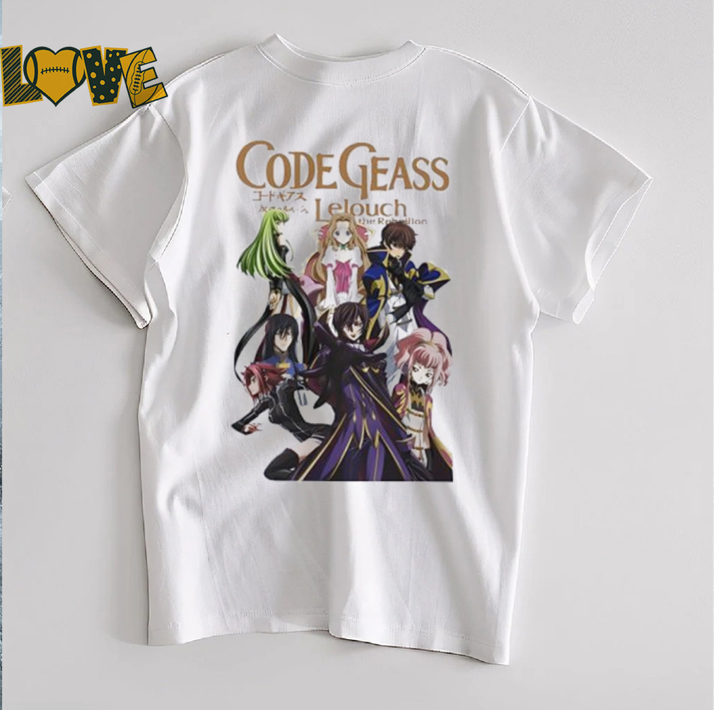 Code Geass Lelouch Rebellion T Shirt