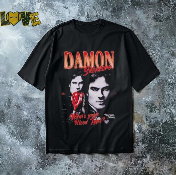 Damon Salvatore what’s your blood type shirt