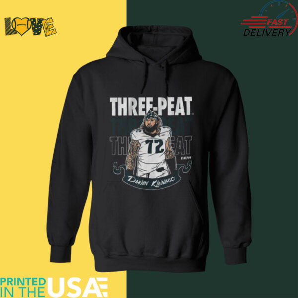 Darian Kinnar Three Peat Shirt  Philadelphia shirt