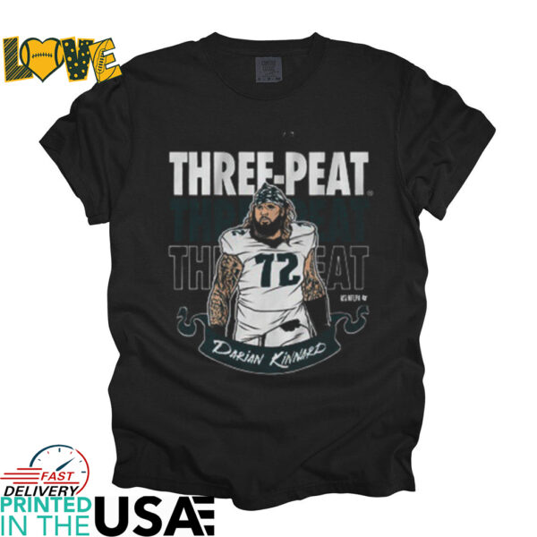 Darian Kinnar Three Peat Shirt  Philadelphia shirt