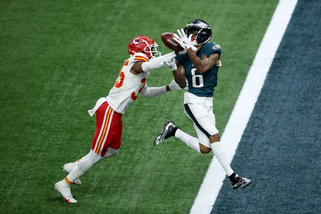 DeVonta Smith Scores First Alabama Super Bowl TD in Years