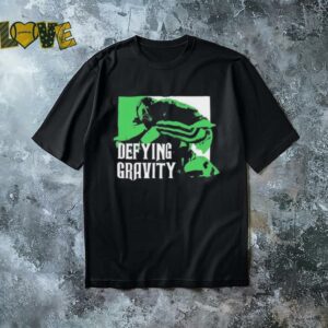 Defying gravity Saquon Barkley Philadelphia Eagles shirt