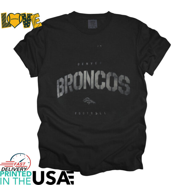 Denver Broncos Fanatics Navy Elements Future Ground T Shirt