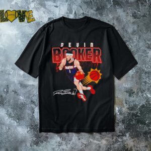 Devin Booker post moves shattered Phoenix Suns signature shirt