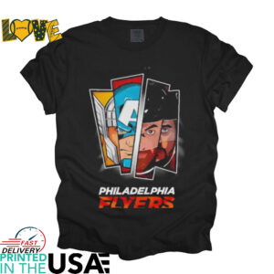 Philadelphia Flyers x 2025 Marvel Super Hero Game shirt