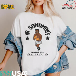 Mr. Sandman’s Boxing Gym Philadelphia PA T shirts