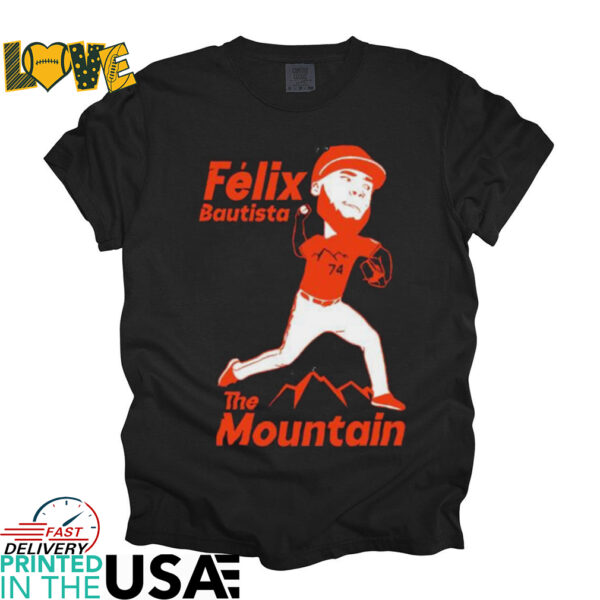 Felix Bautista the Baltimore Orioles Mountain shirt