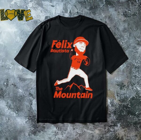 Felix Bautista the Baltimore Orioles Mountain shirt