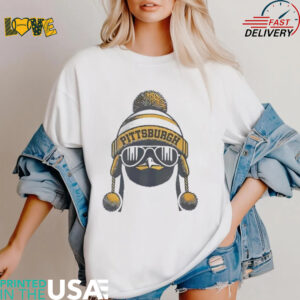 Pittsburgh Penguins hockey big face shirt