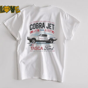 Ford Mustang Cobra Jet drag racing tasca ford 1968 vintage shirt