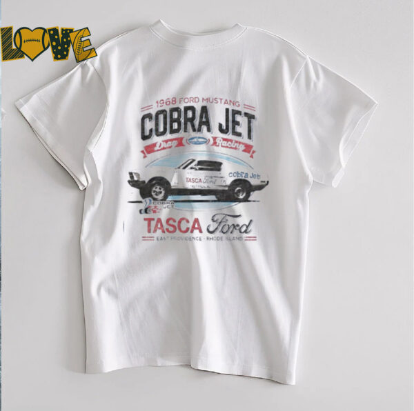 Ford Mustang Cobra Jet drag racing tasca ford 1968 vintage shirt