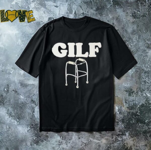 GILF old people walker shirt