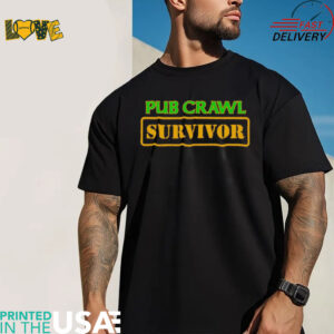 Pub crawl survivor shirt