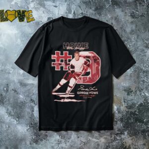 Gordie Howe Mr hockey throwback signature shirt