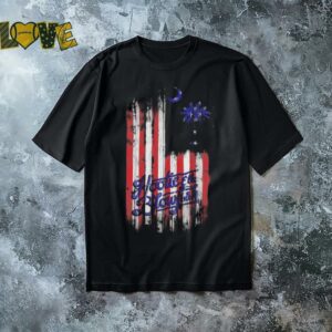 Hootie & The Blowfish Flag Fence T shirts