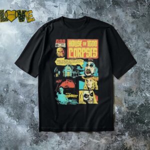 House of 1000 corpses Rob zombie comics shirt