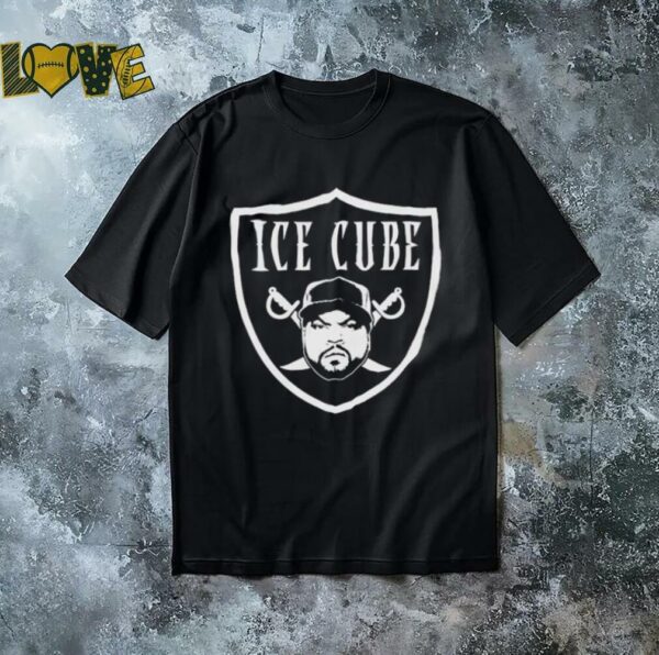 Ice Cube style Las Vegas Raiders logo shirt